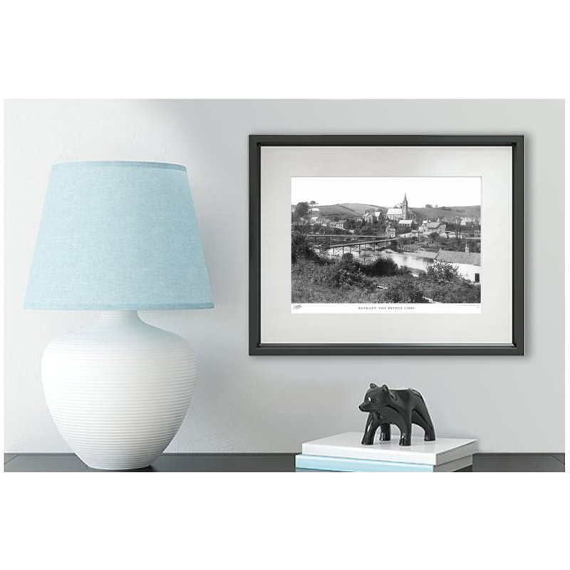 Ruswarp, The Bridge C1881 by Francis Frith - Single Picture Frame Print, 60cm H x 80cm W x 2.3cm D
