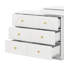 Bureau de maquillage avec lumières DEL et miroir, plateau de table rabattable, 7 tiroirs, 9 compartiments, 3 tablettes de rangement, 3 modes de couleur, coiffeuse réglable-1176150888