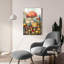 «Cute Mushroom» par Momart, art mural en verre acrylique-468527508