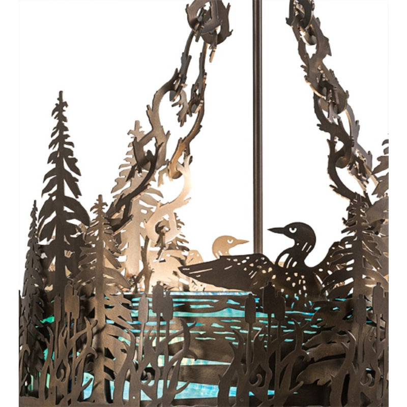 Loon 4 - Light Semi Flush Mount