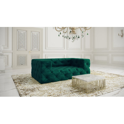 Jannie 2 Seater Velvet Sofa