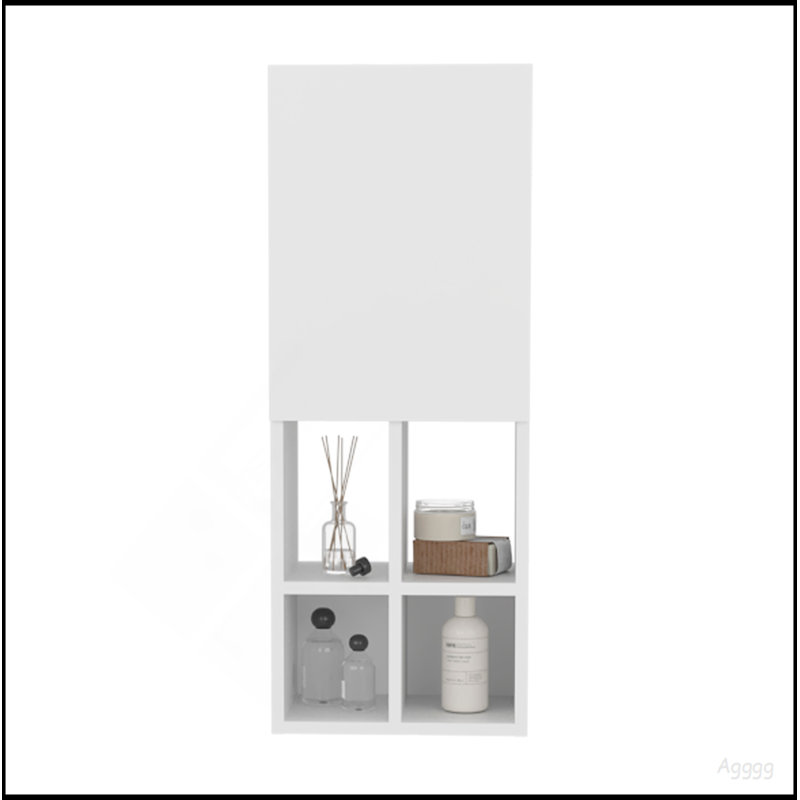 Malden Wall Cabinet, Bathroom, White