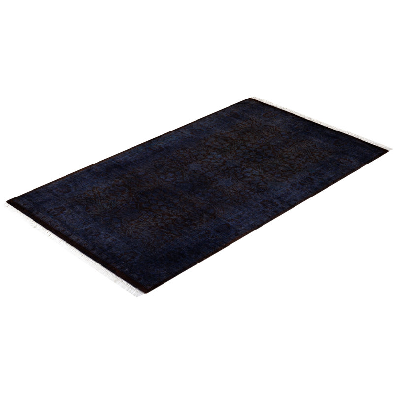 Fine Vibrance One-of-a-Kind 3' 1" X 5' 3" Hand Knotted Area Rug