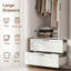 Armoire 71 "avec 2 tiroirs et tringle-130076505