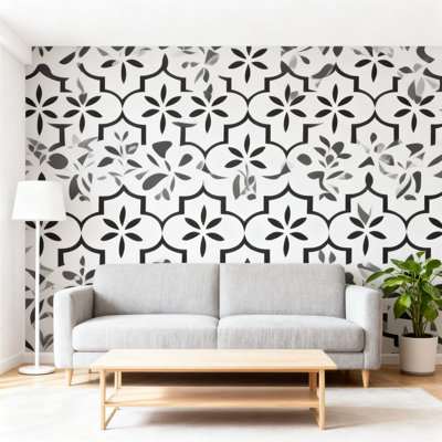 Papier peint adhésif autocollant amovible Glorytik