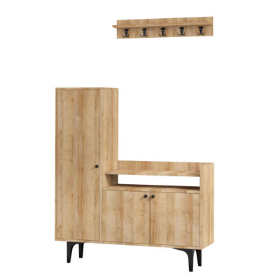 Wallkill Hall Tree with Shoe Storage