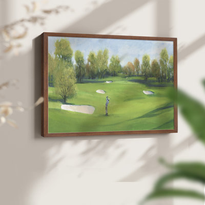Fairway Shot II - Reproduction encadrée - Restickable