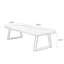 Bureau rectangulaire en bois massif Burlywood-48230030