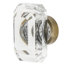 Gem Clear Crystal Crystal 1 9/16" Cabinet Knob
