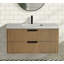 Meuble-lavabo simple 42 po avec plateau en béton Anelie