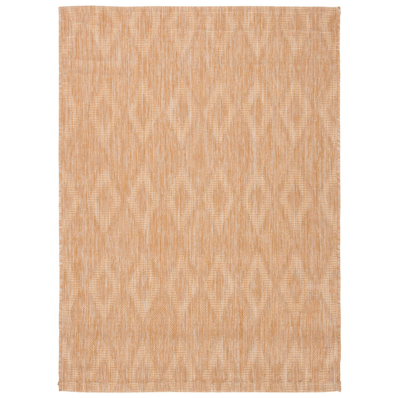 Ajacia Natural Indoor/Outdoor Area Rug, Runner 2'3" x 10'