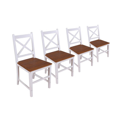 Devan 46cm H Side Chair in Brown