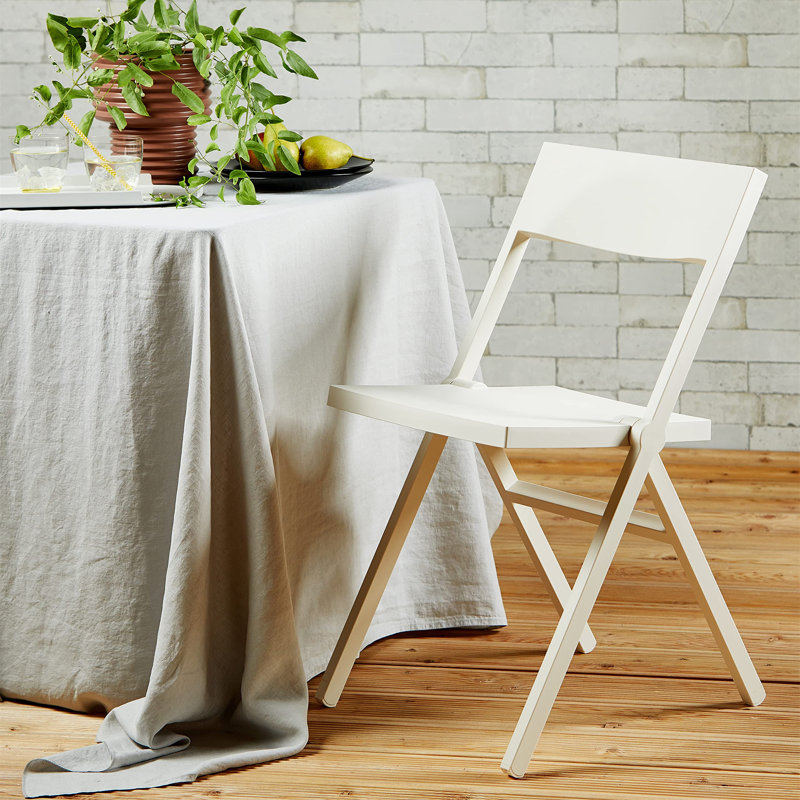 Jalah Ladder Back Folding Stacking Side Chair