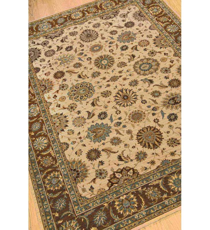 Crownover Wool Oriental Indoor Rug, Rectangle 2'6" x 4'3"