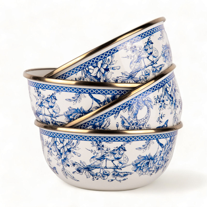 Enamel Bowl 6.3''