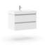 Ensemble de meuble-lavabo mural simple 36 po Valero