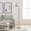 Lampe sur pied en nickel
