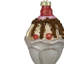Ornement de Noël en verre 4,5 po