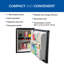 Koolatron Compact Fridge 1.76 Cu Ft (50L)