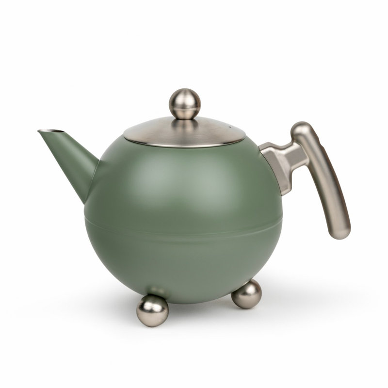Bredemeijer 1200ml Stainless Steel, Army Green