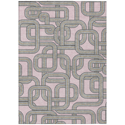 Machine Washable Indoor/Outdoor Chantille ACN2764 Kids Rug