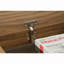 Bureau d'ordinateur compact avec rangement multiple