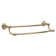 Cassidy 24 in. Wall Mount Double Towel Bar Bath Hardware Accessory