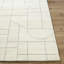 Rectangular wool rug with non-slip backing Lorette-976753562