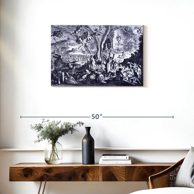 Kelan Witches Sabbath, 20" H x 30" W