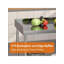 Table de travail pliante 30 po x 36 po certifiée NSF en acier inoxydable avec tablette de dosseret réglable pour la préparation de cuisine commerciale robuste