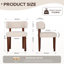 48.5cm H Upholstered Upholstered Back Side Chair-268133235