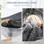 Lits orthopédiques pour chiens de taille moyenne - canapé-lit imperméable avec housse amovible et lavable, lit moyen pour chien avec doublure imperméable et dessous antidérapant, lit pour animaux de compagnie pour grands chiens.