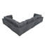 Canapé modulaire de coin de 137 po de large Rippy-109721884-109721885