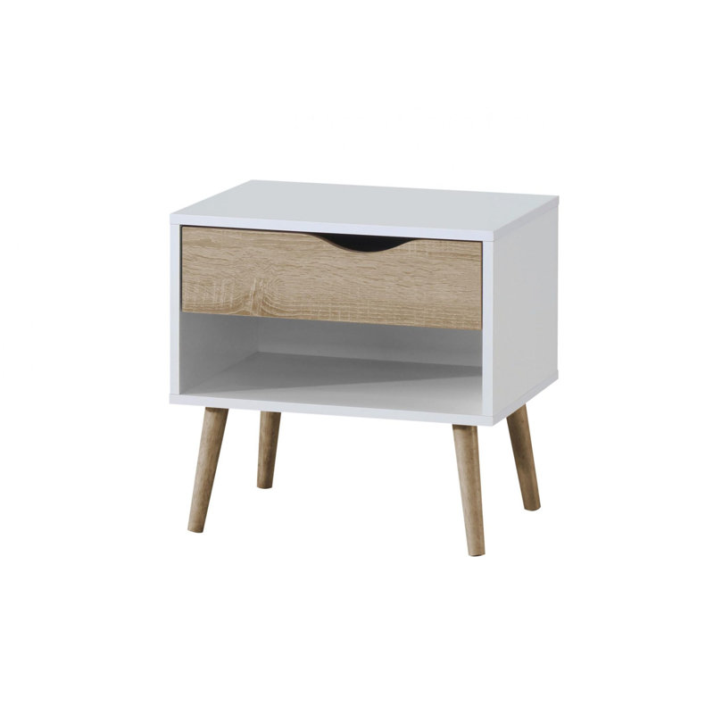 50 cm W Bedside Table