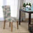 19'' H Upholstered Oak Dining Chair
