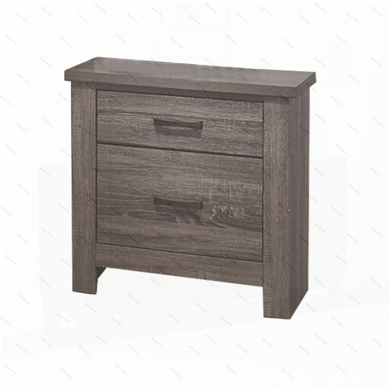 Table de chevet en bois naturel
