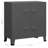 Storage Chest, Metal Storage Cabinet with 4 Doors, Metal Handle, 29.5''x15.8''x31.5'', Black, Steel and plastic-1354852278-1354852265