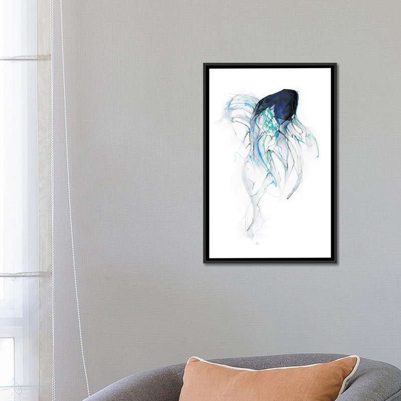 «Ghost Fish», impression sur toile tendue, H 18 po x l 12 po x P 1,5 po, Pas de tapis, Toile tendue
