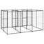Lisbon Metal Kennel With Door-1151479290-1105326237
