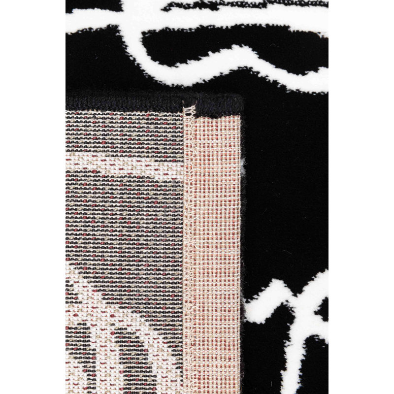 Tiago Abstract Area Rug, Round 160cm