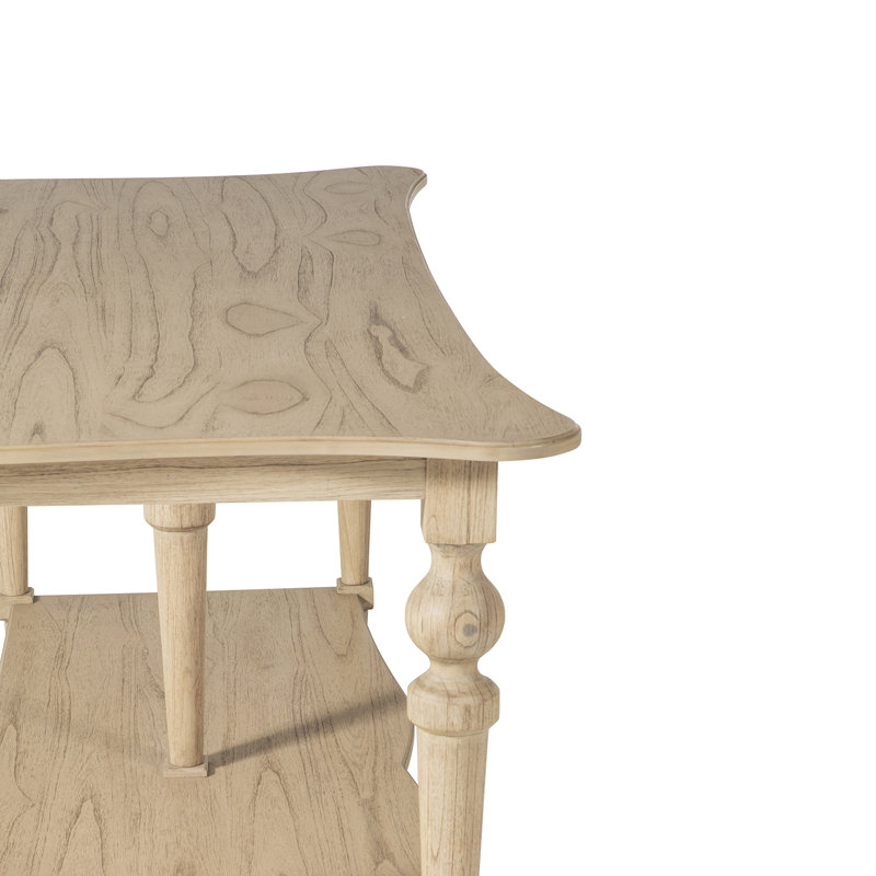 Nirvana 76.63" Solid Wood Console Table