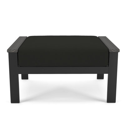  Townsend Indoor Outdoor Ottoman with Sunbrella® Cushion