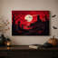 Art mural sur toile Spooky Coastal Graveyard and Lighthouse Under Halloween-178336498