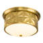 Epsilon Aged Brass Flushmount-2114557882