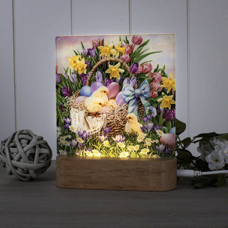 Veilleuse panier de Pâques