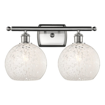 Éclairage pour meuble-lavabo à 2 lumières Bedia