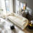 104" Modern Large Curved Sectional Sofa With 2 Pillows For Living Room, Bedroom-103259552