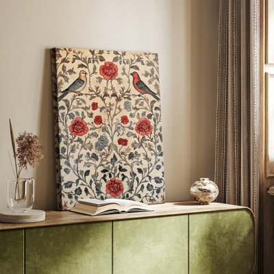 Série WG-MRRIS CCXV - Toile tendue avec châssis Premium - Prêt à être accroché
