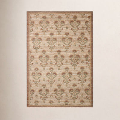 Chris Loves Julia x Loloi Rue Wheat / Sage Area Rug