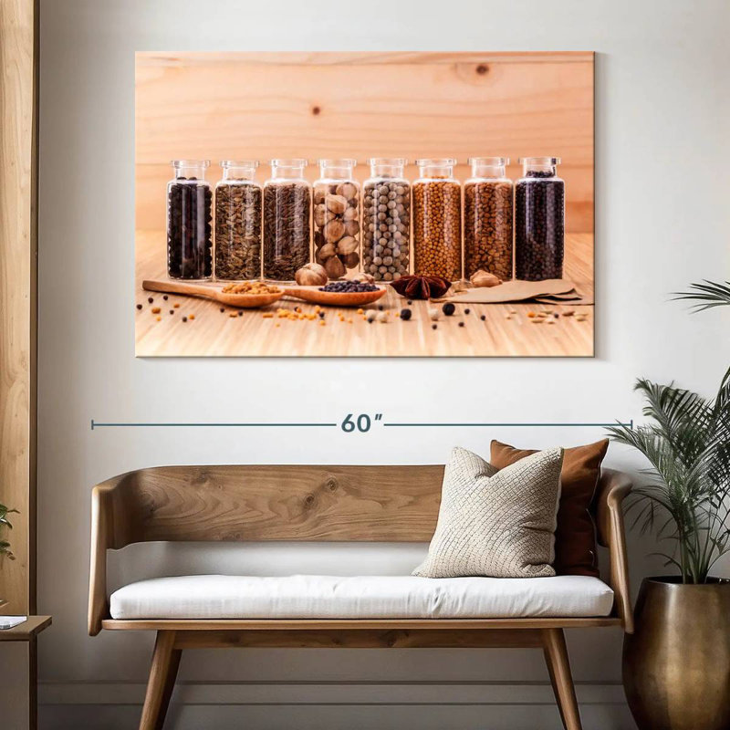 Yarlin Spice Jars, 34" H x 51" W